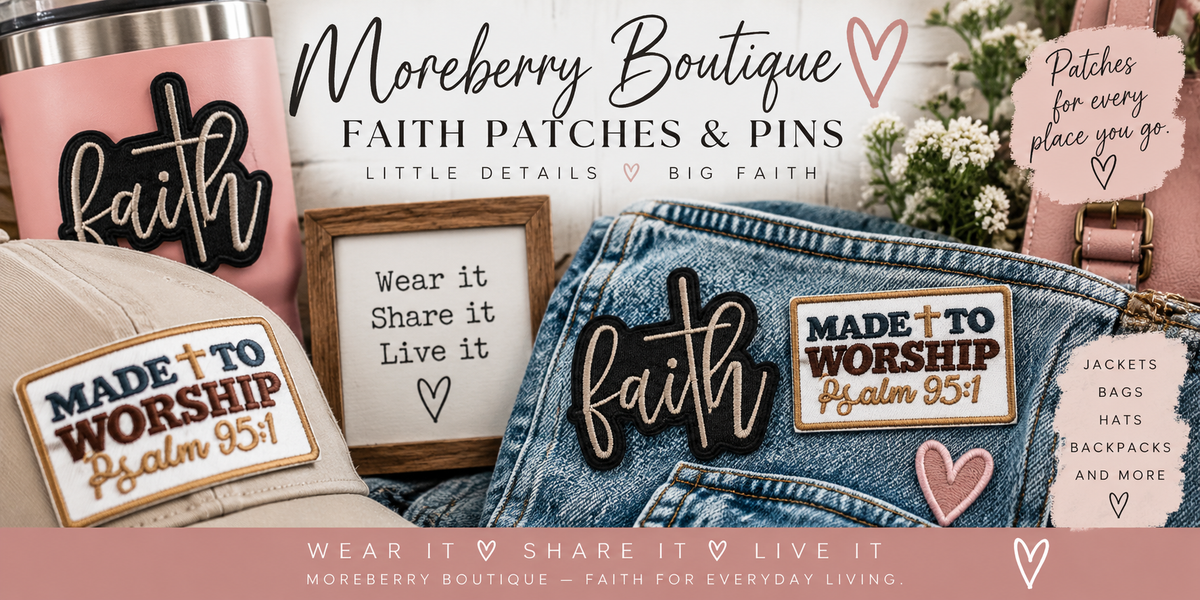 Faith Patches and Pins