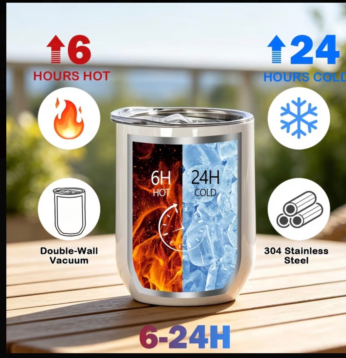 Steeped in His Grace – Christian Tea/Wine Tumbler