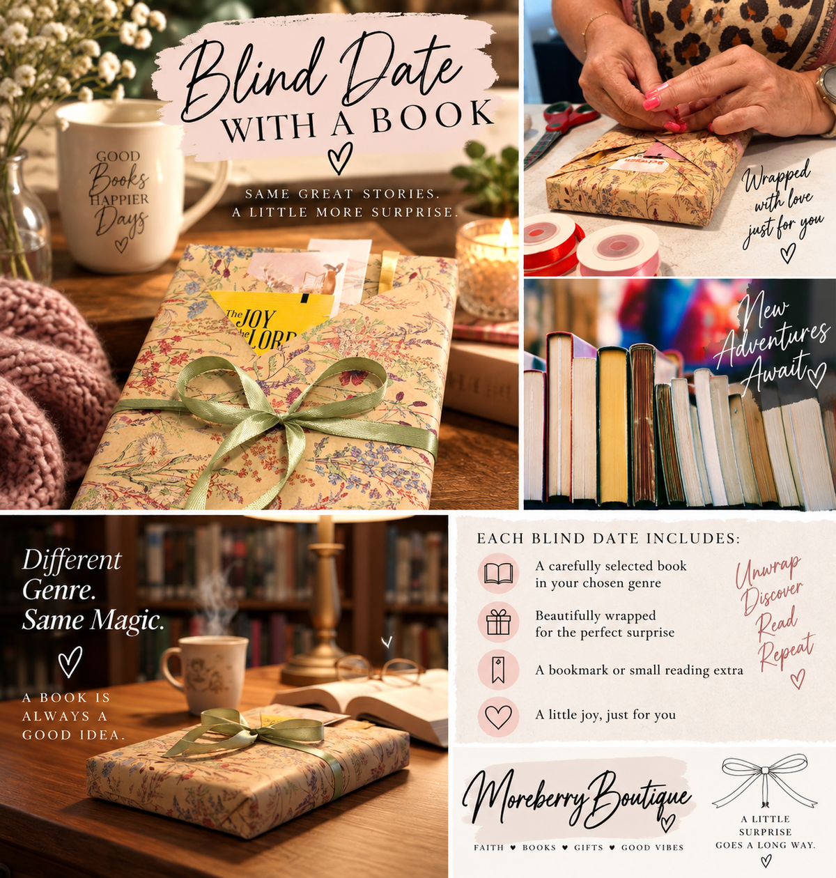 Blind Date With a Book – Mystery Book Gift
