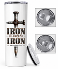 Sips of Faith | Iron Sharpens Iron 20oz Tumbler (Copy)
