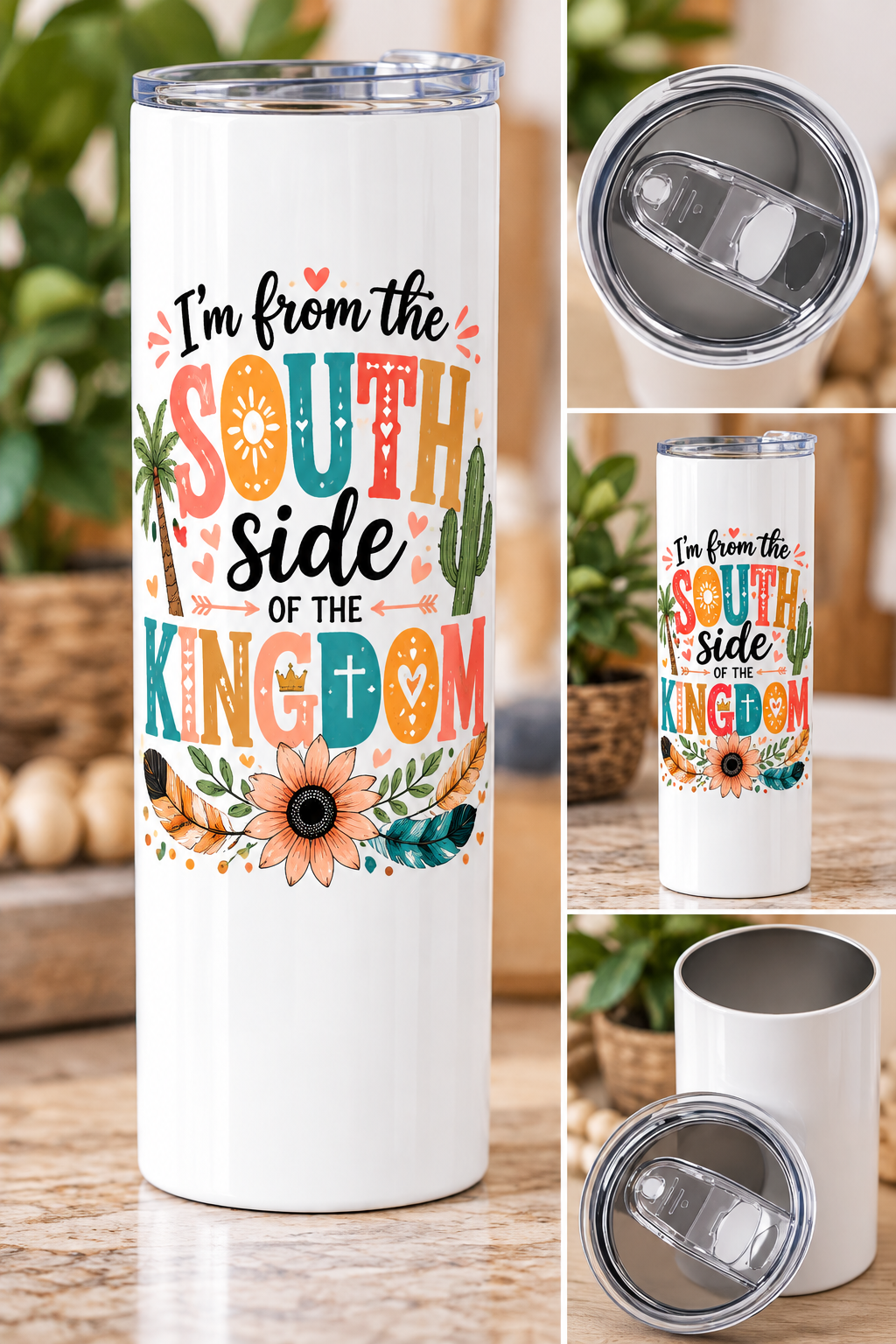 South Side of the Kingdom | 20 oz Christian Tumbler